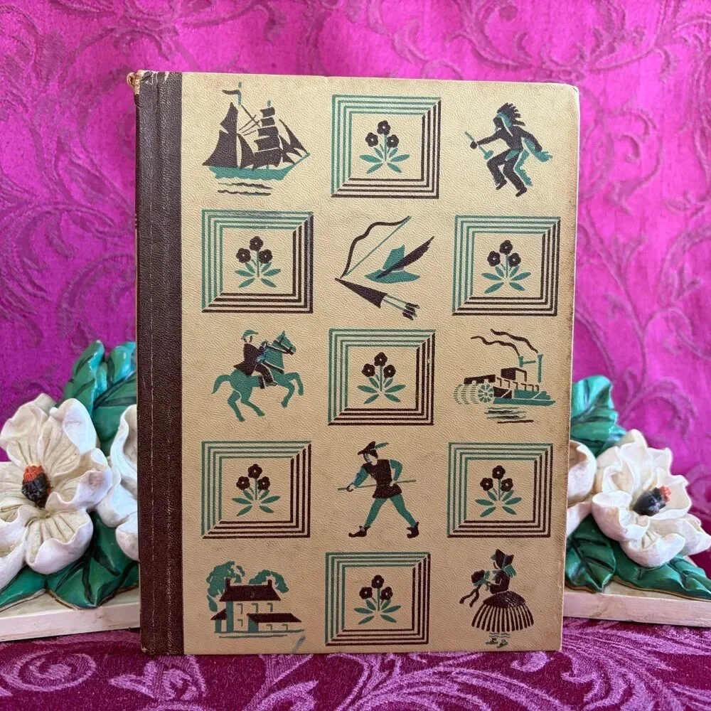 1951 The Adventures of Huckleberry Finn by Mark Twain, Illustrated Vintage Book